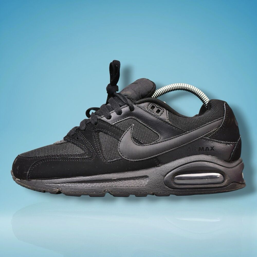 Nike Air Max Command Men's Size 7.5 Tennis Shoe Sneakers Triple Black 629993-020